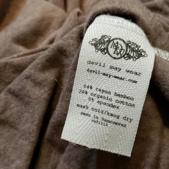 Organic cotton/bamboo tunic top - Picture 6 of 7